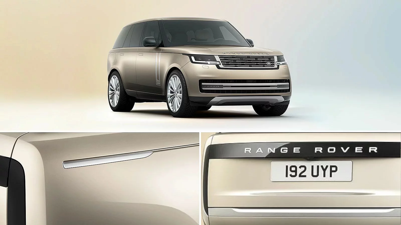 Montage of RR exterior specs